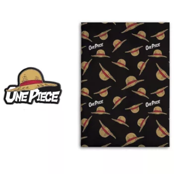 One Piece Straw Hat polár takaró és forma párna szett