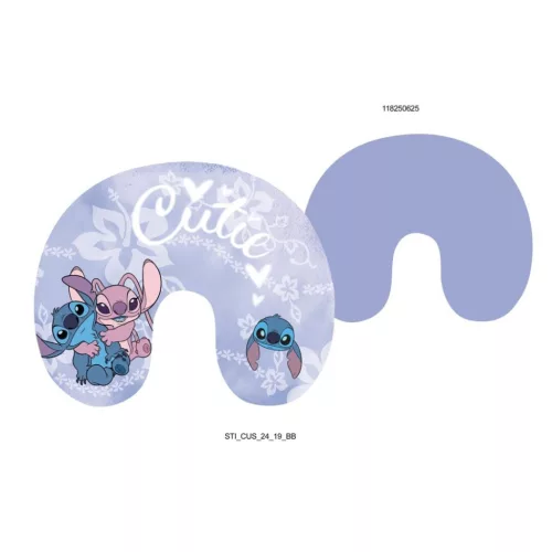 Disney Lilo és Stitch, A csillagkutya Cutie utazópárna, nyakpárna