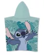 Disney Lilo és Stitch, A csillagkutya Leaf strand törölköző poncsó 55x110 cm (Fast Dry)