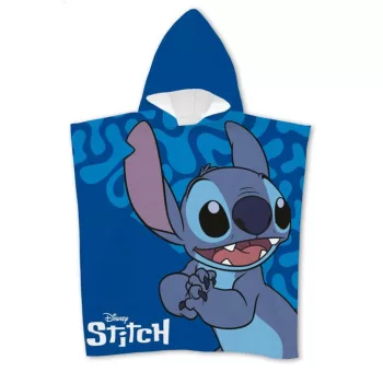   Disney Lilo és Stitch, A csillagkutya Cool strand törölköző poncsó 55x110 cm (Fast Dry)