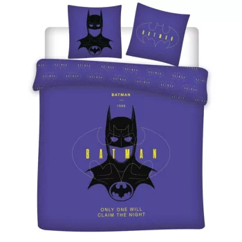   Batman Claim the Night dupla, kétszemélyes ágyneműhuzat 240×220cm, 65x65 cm