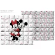 Disney Minnie Mickey Love steppelt ágytakaró, paplan 240x220cm