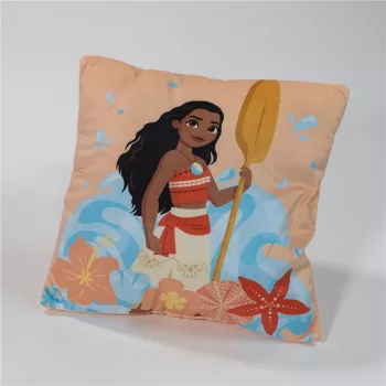  Disney Vaiana Pua párna, díszpárna levehető huzattal 35x35 cm Velúr