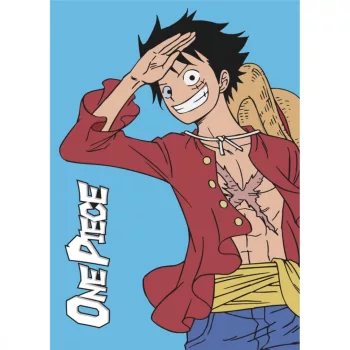 One Piece Straw Hat polár takaró 100x140cm