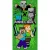 Minecraft Swordfight fürdőlepedő, strand törölköző 70x140cm (Fast Dry)