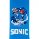 Sonic a sündisznó Fast Lane fürdőlepedő, strand törölköző 70x140cm (Fast Dry)