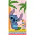 Disney Lilo és Stitch, A csillagkutya Summer Relax fürdőlepedő, strand törölköző 70x140cm (Fast Dry)