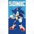 Sonic a sündisznó Ready to Run fürdőlepedő, strand törölköző 70x140cm (Fast Dry)