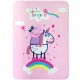 Peppa malac Unicorn polár takaró 100x140cm