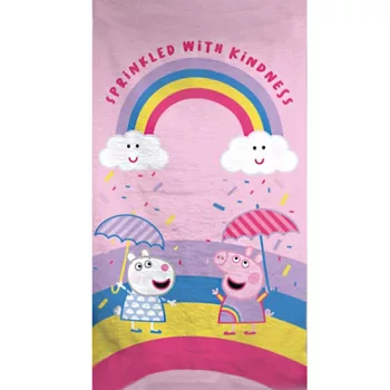   Peppa malac Sprinkled fürdőlepedő, strand törölköző 70x140cm