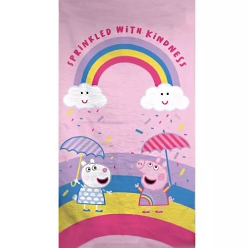 Peppa malac Sprinkled fürdőlepedő, strand törölköző 70x140cm