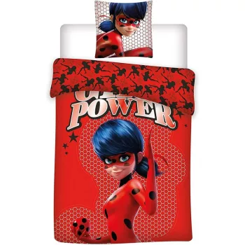   Katicabogár és Fekete macska kalandjai Girl Power ágyneműhuzat 140×200cm, 63×63 cm microfibre