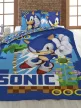 Sonic a sündisznó Coin Chase ágyneműhuzat 140×200cm, 63×63 cm microfibre