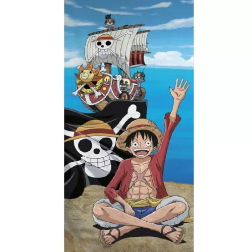 One Piece Hunters fürdőlepedő, strand törölköző 70x140cm