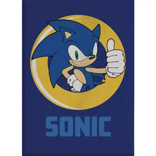 Sonic a sündisznó Yes polár takaró 100x140cm