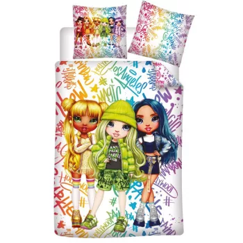   Rainbow High Magic ágyneműhuzat 140×200cm, 63×63 cm microfibre
