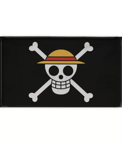 One Piece Pirate lábtörlő, fürdőszobai kilépő 40x60 cm