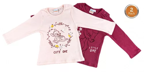 Disney Bambi Cute One baba póló, felső 2 db-os 74/80 cm