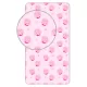 Peppa malac Pink Hearts gumis lepedő 90x200 cm