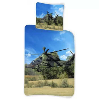 Helikopter Military ágyneműhuzat 135×200cm, 80×80 cm