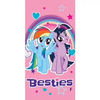   Én kicsi pónim Besties fürdőlepedő, strand törölköző 70*140cm