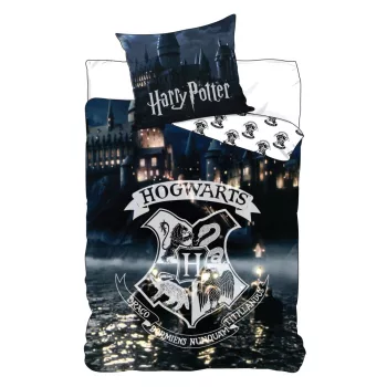 Harry Potter Hogwarts ágyneműhuzat 140×200cm, 70×90 cm