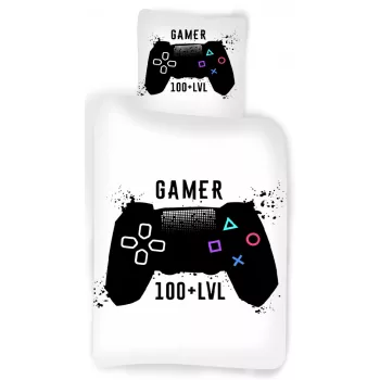 Gamer LVL ágyneműhuzat 140×200cm, 70×90 cm