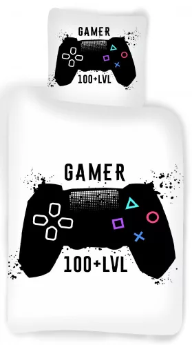Gamer LVL ágyneműhuzat 140×200cm, 70×90 cm