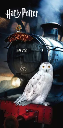 Harry Potter Train fürdőlepedő, strand törölköző 70x140cm