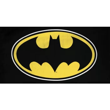 Batman Emblem fürdőlepedő, strand törölköző 70x140cm