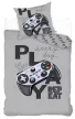 Gamer Grey ágyneműhuzat 140×200cm, 70×90 cm