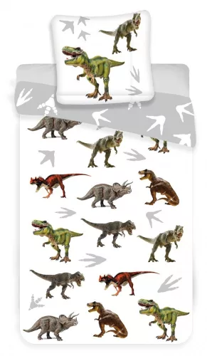 Dinoszaurusz Species ágyneműhuzat 150×210cm, 50×60 cm