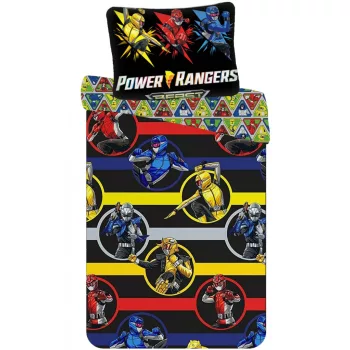   Power Rangers Moves gyerek, ovis ágyneműhuzat 100×135cm, 40×60 cm