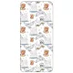 Harry Potter Letter gumis lepedő 90x200 cm
