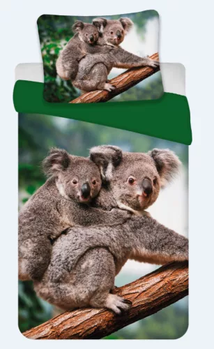 Koala Bamboo ágyneműhuzat 135x200 cm, 80x80 cm