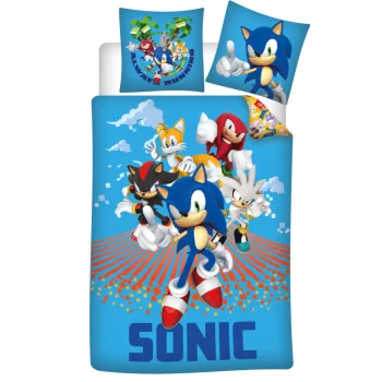   Sonic a sündisznó Always Running ágyneműhuzat 140×200cm, 70×90 cm