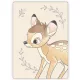 Disney Bambi Beige polár takaró 100x140cm
