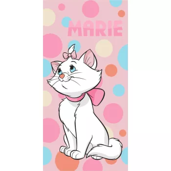   Disney Marie cica Bubble fürdőlepedő, strand törölköző 70x140cm