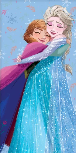 Disney Jégvarázs Bond fürdőlepedő, strand törölköző 70x140 cm