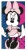 Disney Minnie Surprise fürdőlepedő, strand törölköző 60x120cm