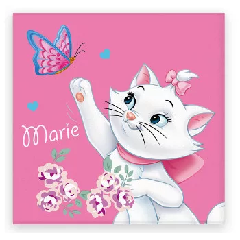   Disney Marie cica Butterfly kéztörlő, arctörlő, törölköző 30x30cm