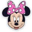 Disney Minnie formapárna, díszpárna 35x33 cm Velúr