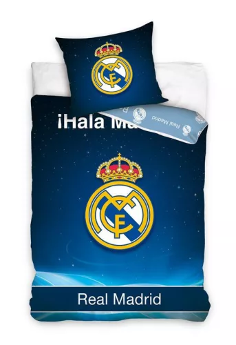 Real Madrid Galaxy ágyneműhuzat 140×200cm, 70×90 cm