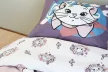 Disney Marie Purrfect gyerek, ovis ágyneműhuzat 100×135 cm, 40×60 cm