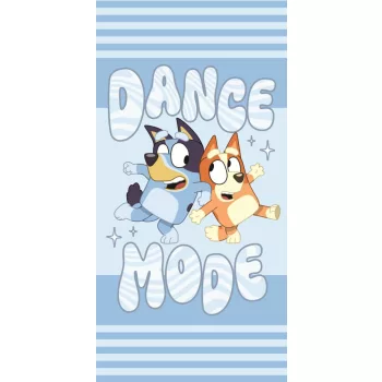   Bluey Dance Mode fürdőlepedő, strand törölköző 70x140cm