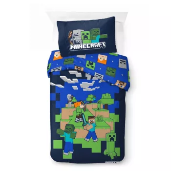   Minecraft I Got Your Back ágyneműhuzat 140×200cm, 70×90 cm