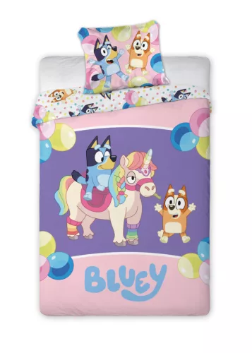 Bluey Magical Party ágyneműhuzat 140×200cm, 70×90 cm
