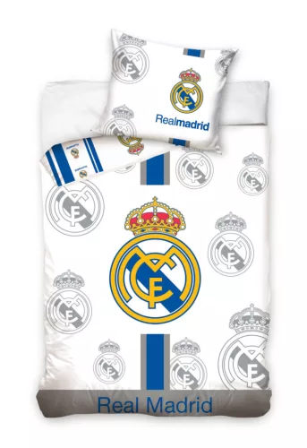Real Madrid Crown Edition ágyneműhuzat 140×200cm, 70×90 cm