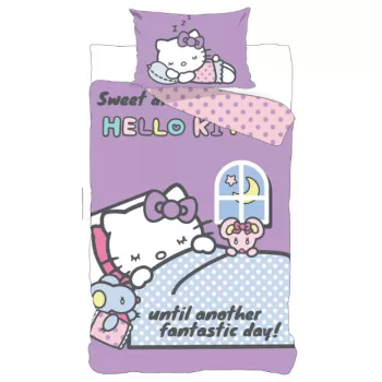 Hello Kitty Another Day ágyneműhuzat 140×200cm, 70×90 cm