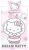 Hello Kitty Cozy Winter ágyneműhuzat 140×200cm, 70×90 cm